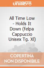 All Time Low - Holds It Down (felpa Cappuccio Unisex Tg. Xl) gioco