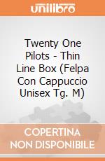 Twenty One Pilots - Thin Line Box (Felpa Con Cappuccio Unisex Tg. M) gioco