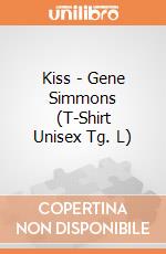 Kiss - Gene Simmons (T-Shirt Unisex Tg. L) gioco