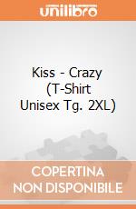 Kiss - Crazy (T-Shirt Unisex Tg. 2XL) gioco