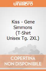 Kiss - Gene Simmons (T-Shirt Unisex Tg. 2XL) gioco