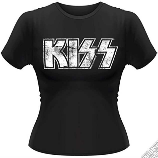 Kiss - Distressed Logo (T-Shirt Donna Tg. 2XL) gioco