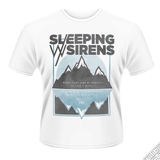 Sleeping With Sirens - Dark Mountains (T-Shirt Unisex Tg. S) gioco