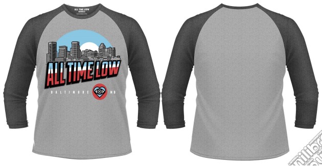 All Time Low - Baltimore (T-Shirt Manica 3/4 Tg. L) gioco