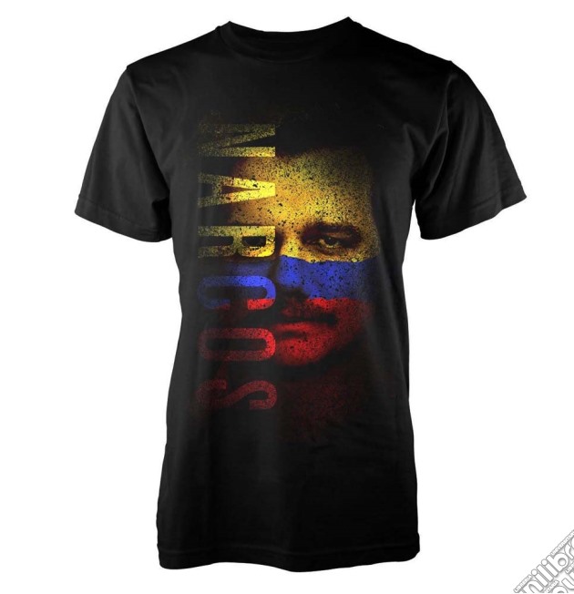 Narcos - Flag Face (T-Shirt Unisex Tg. M) gioco