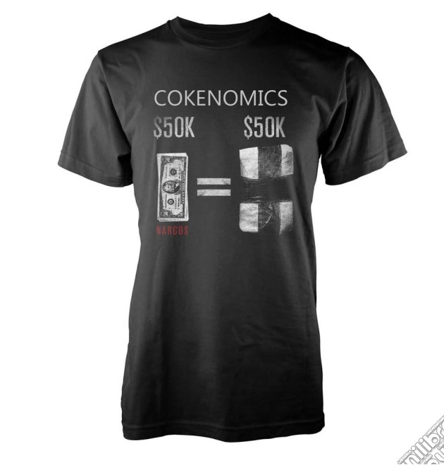 Narcos - Cokenomics (T-Shirt Unisex Tg. S) gioco