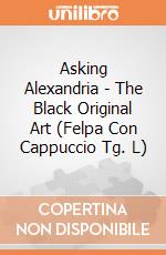 Asking Alexandria - The Black Original Art (Felpa Con Cappuccio Tg. L) gioco