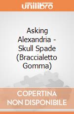 Asking Alexandria - Skull Spade (Braccialetto Gomma) gioco