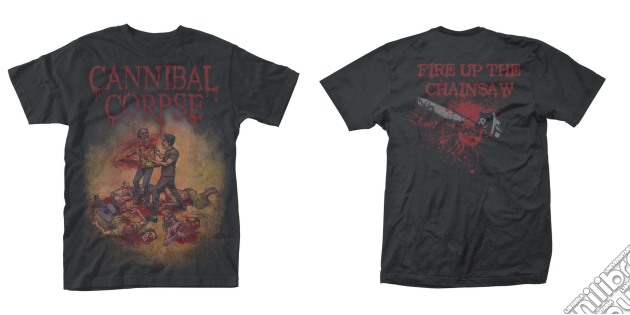 Cannibal Corpse: Chainsaw (T-Shirt Unisex Tg. L) gioco