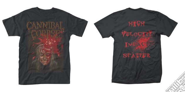 Cannibal Corpse - Impact Splatter (T-Shirt Unisex Tg. M) gioco
