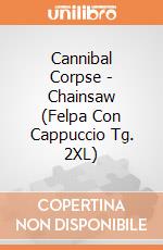 Cannibal Corpse - Chainsaw (Felpa Con Cappuccio Tg. 2XL) gioco