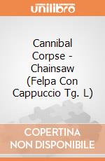 Cannibal Corpse - Chainsaw (Felpa Con Cappuccio Tg. L) gioco