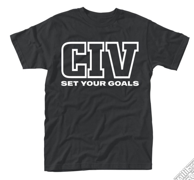 Civ - Set Your Goals (T-Shirt Unisex Tg. L) gioco
