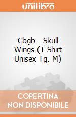 Cbgb - Skull Wings (T-Shirt Unisex Tg. M) gioco
