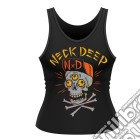 Neck Deep - Skulls (Canottà Donna Tg. L) gioco