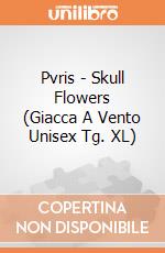 Pvris - Skull Flowers (Giacca A Vento Unisex Tg. XL) gioco