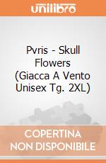 Pvris - Skull Flowers (Giacca A Vento Unisex Tg. 2XL) gioco