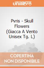 Pvris - Skull Flowers (Giacca A Vento Unisex Tg. L) gioco