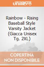 Rainbow - Rising Baseball Style Varsity Jacket (Giacca Unisex Tg. 2XL) gioco
