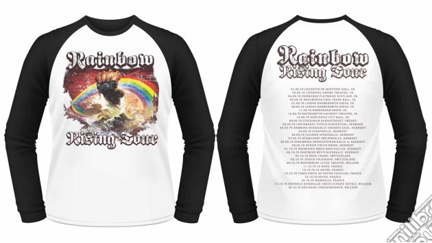 Rainbow - Rising Tour 76 (T-Shirt Manica Lunga Unisex Tg. M) gioco