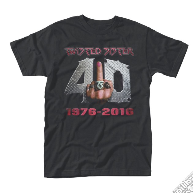 Twisted Sister - 40 And Fuck It (T-Shirt Unisex Tg. S) gioco