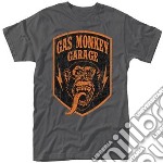 Gas Monkey Garage - Shield (T-Shirt Unisex Tg. L)