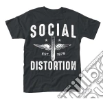 Social Distortion: Winged Wheel (T-Shirt Unisex Tg. L) giochi