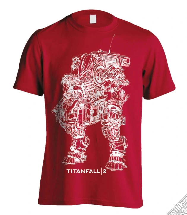 Titanfall 2 - Titan Scortch Line Art (T-Shirt Unisex Tg. 2XL) gioco
