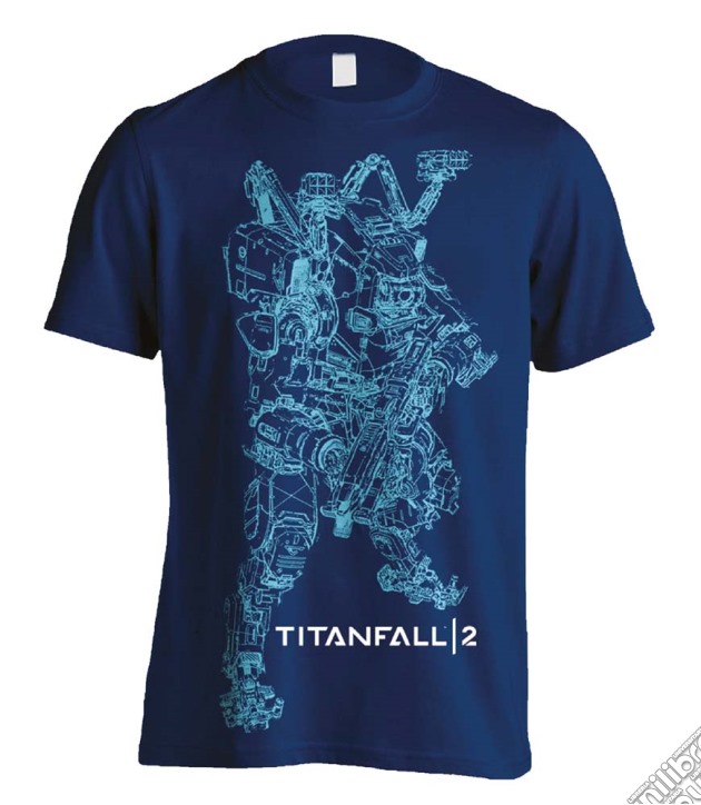 Titanfall 2 - Titan Bt Line Art (T-Shirt Unisex Tg. XL) gioco