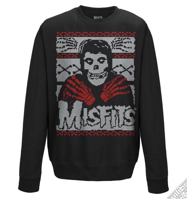 Misfits - Christmas Skeleton (Felpa Unisex Tg. L) gioco di PHM