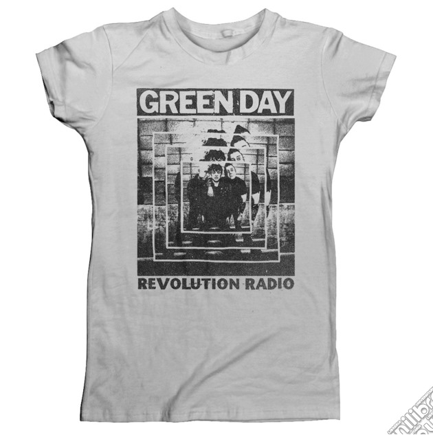 Green Day - Power Shot T-Shirt, Girlie Womens: 8 gioco di PHM