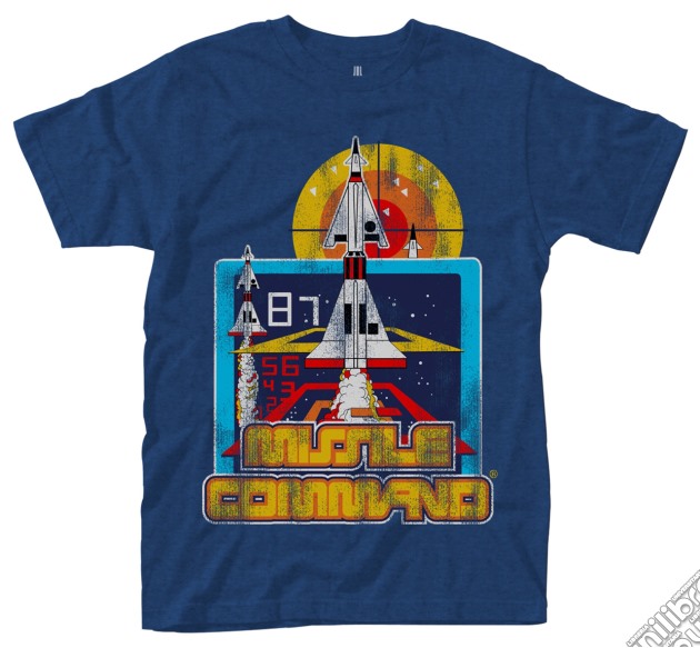 Atari - Missile Command (T-Shirt Unisex Tg. L) gioco di PHM