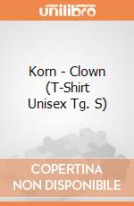 Korn - Clown (T-Shirt Unisex Tg. S) gioco di PHM