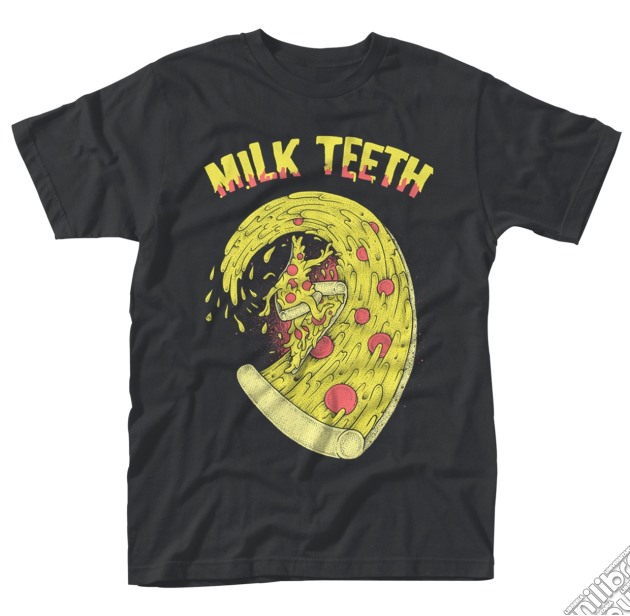 Milk Teeth - Pizza Wave (T-Shirt Unisex Tg. S) gioco di PHM