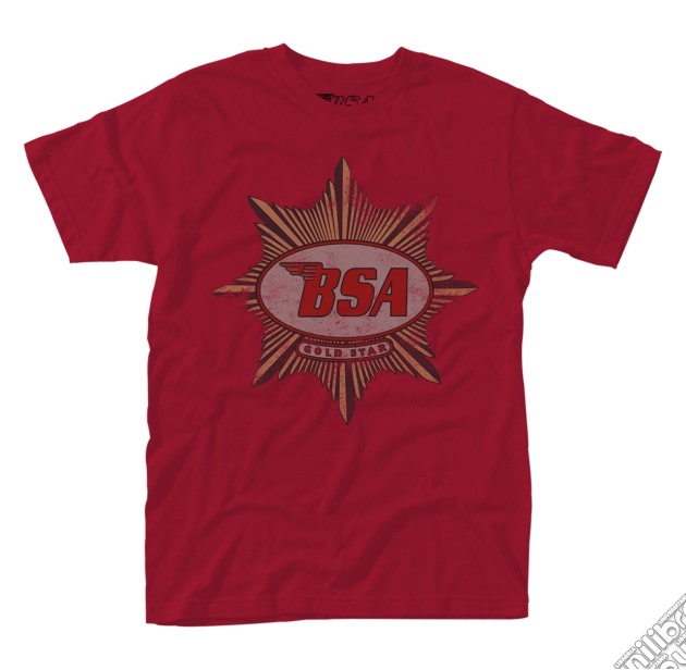 Bsa - Gold Star Badge (T-Shirt Unisex Tg. S) gioco di PHM