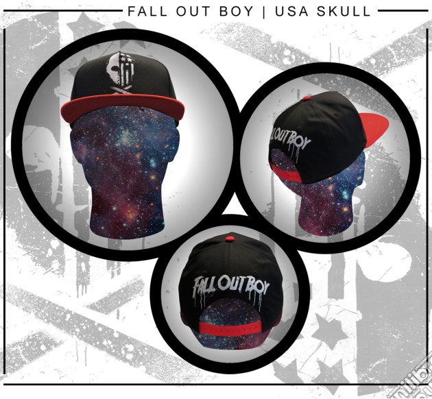 Fall Out Boy - Usa Skull (Cappellino) gioco di PHM