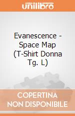 Evanescence - Space Map (T-Shirt Donna Tg. L) gioco di PHM