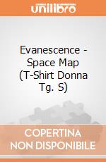 Evanescence - Space Map (T-Shirt Donna Tg. S) gioco di PHM