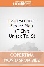Evanescence - Space Map (T-Shirt Unisex Tg. S) gioco di PHM