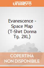 Evanescence - Space Map (T-Shirt Donna Tg. 2XL) gioco di PHM
