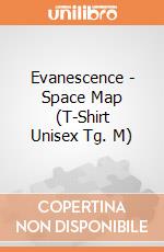 Evanescence - Space Map (T-Shirt Unisex Tg. M) gioco di PHM