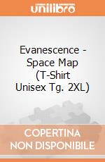 Evanescence - Space Map (T-Shirt Unisex Tg. 2XL) gioco di PHM