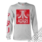 Atari - Box Logo Grey (Maglia Manica Lunga Unisex Tg. XL) giochi