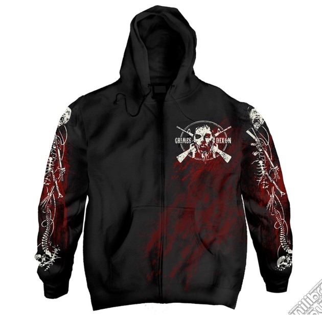 Walking Dead (The) - G&D Filigree Zip (Felpa Con Cappuccio Unisex Tg. S) gioco di PHM