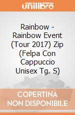 Rainbow - Rainbow Event (Tour 2017) Zip (Felpa Con Cappuccio Unisex Tg. S) gioco