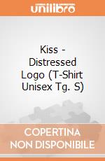 Kiss - Distressed Logo (T-Shirt Unisex Tg. S) gioco di PHM