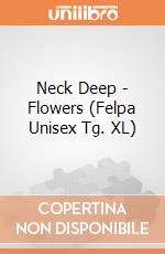 Neck Deep - Flowers (Felpa Unisex Tg. XL) gioco di PHM