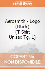 Aerosmith - Logo (Black) (T-Shirt Unisex Tg. L) gioco di PHM