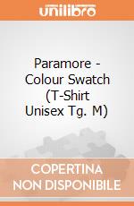 Paramore - Colour Swatch (T-Shirt Unisex Tg. M) gioco di PHM