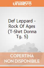 Def Leppard - Rock Of Ages (T-Shirt Donna Tg. S) gioco di PHM